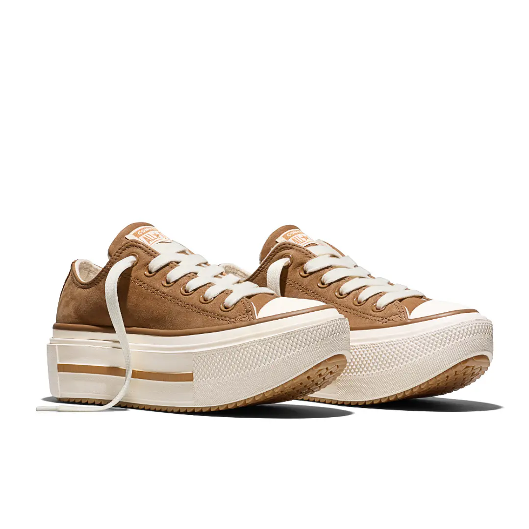 Tenis Converse Chuck Taylor All Star Lift Dou Mujer-Café 4