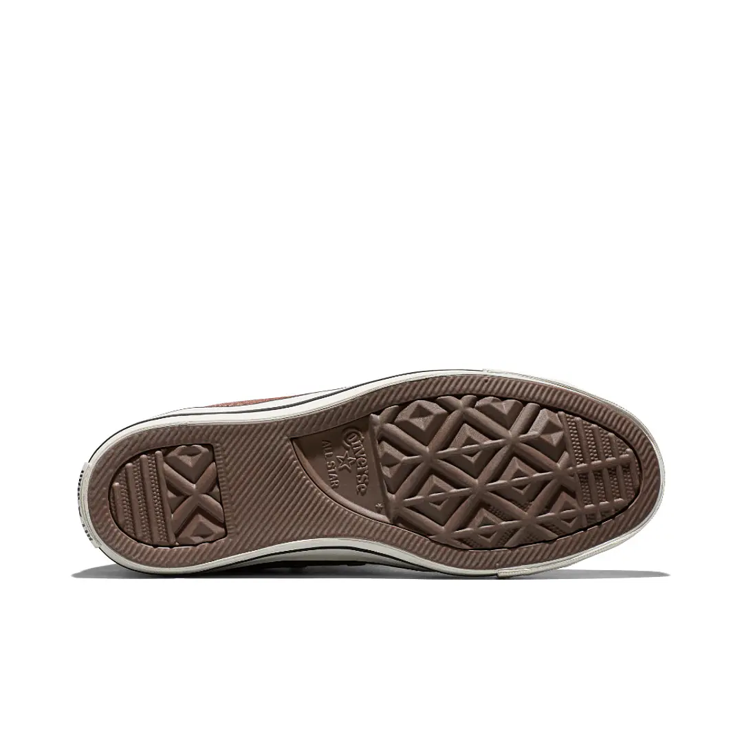 Tenis Botas Converse Chuck Taylor All Star Mujer-Café 6