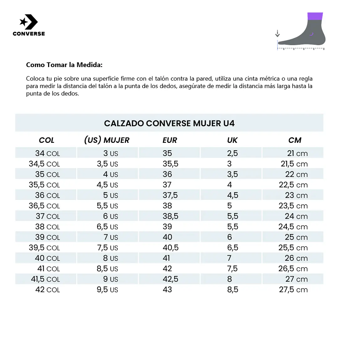 Tenis Botas Converse Chuck Taylor All Star Mujer-Negro 2