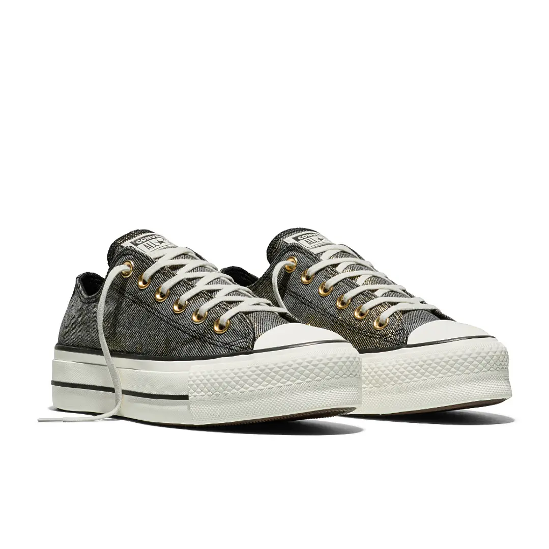 Tenis Converse Chuck Taylor All Star Lift Mujer-Negro 4