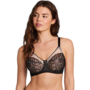 Brasier Wacoal Retro Chic-Negro