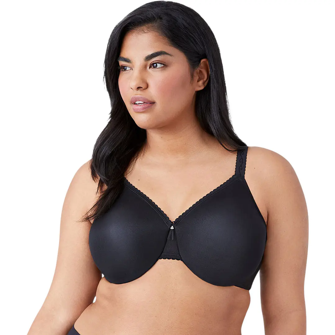 Brasier Wacoal Minimizador Simple Shaping-Negro 1