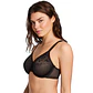 Brasier Wacoal Minimizador Visual Effects-Negro - Miniatura 2