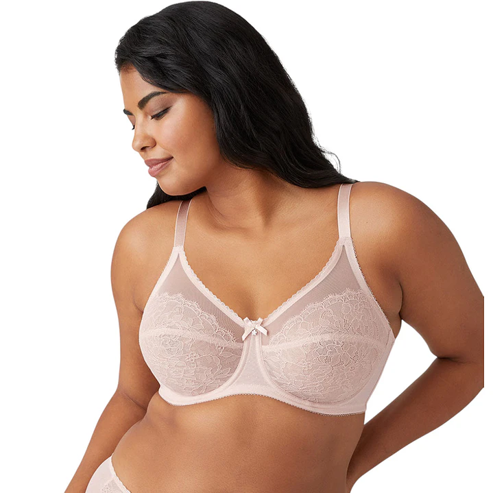 Brasier Wacoal Retro Chic-Rosa Crema 1