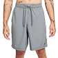 Pantaloneta Nike Form Hombre-Gris - Miniatura 1