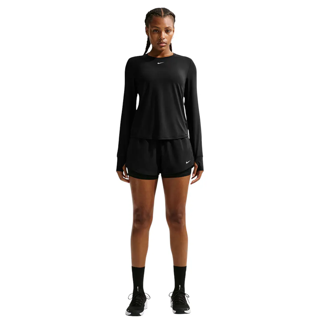 Short Nike One Mujer-Negro 4