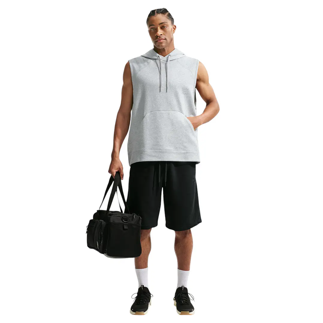 Hoodie Sin Mangas Nike Nac Hombre-Gris 3