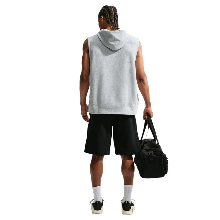 Hoodie Sin Mangas Nike Nac Hombre-Gris 4