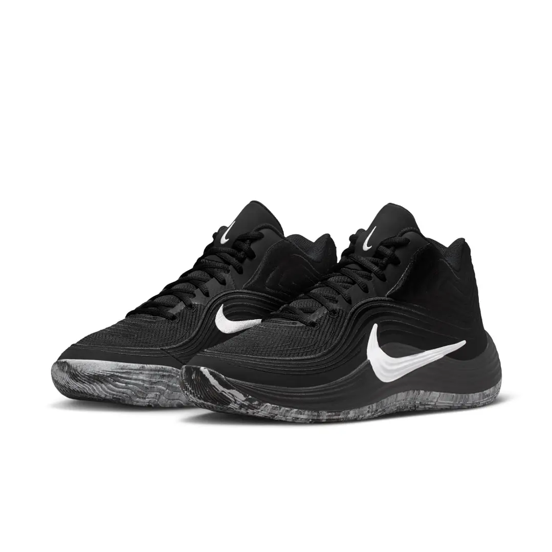 Tenis Nike Precision 8 Mid Hombre-Negro 4