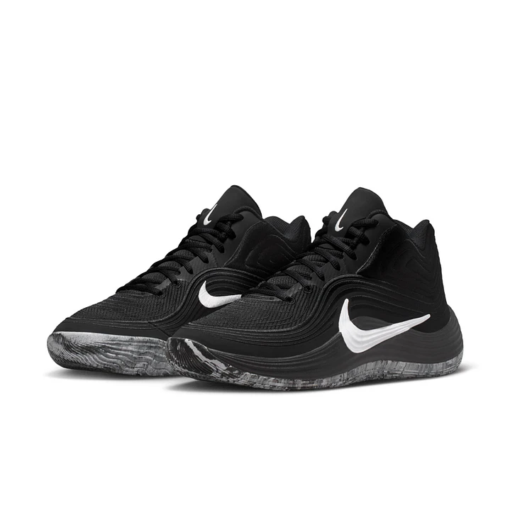 Tenis Nike Precision 8 Mid Hombre-Negro 4