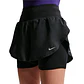 Short Nike Flow Mujer-Negro - Miniatura 1