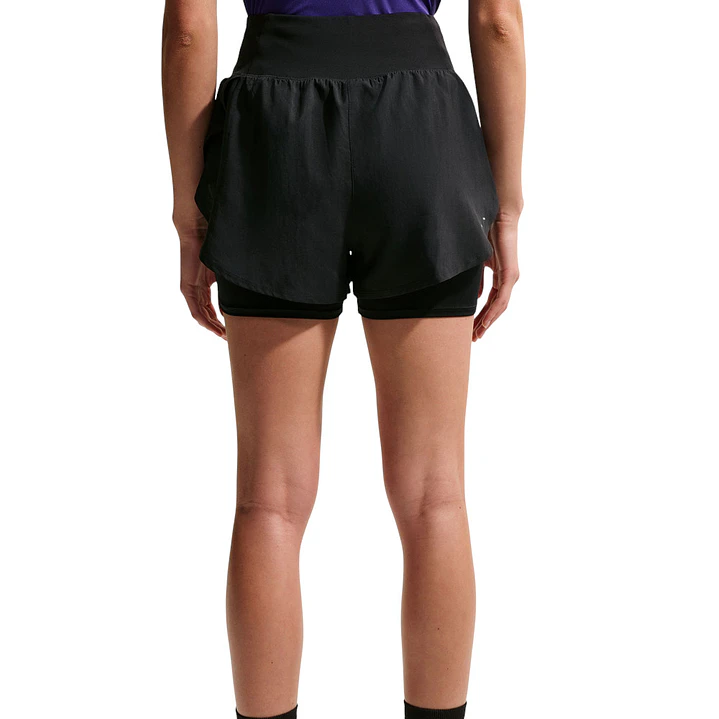 Short Nike Flow Mujer-Negro 2