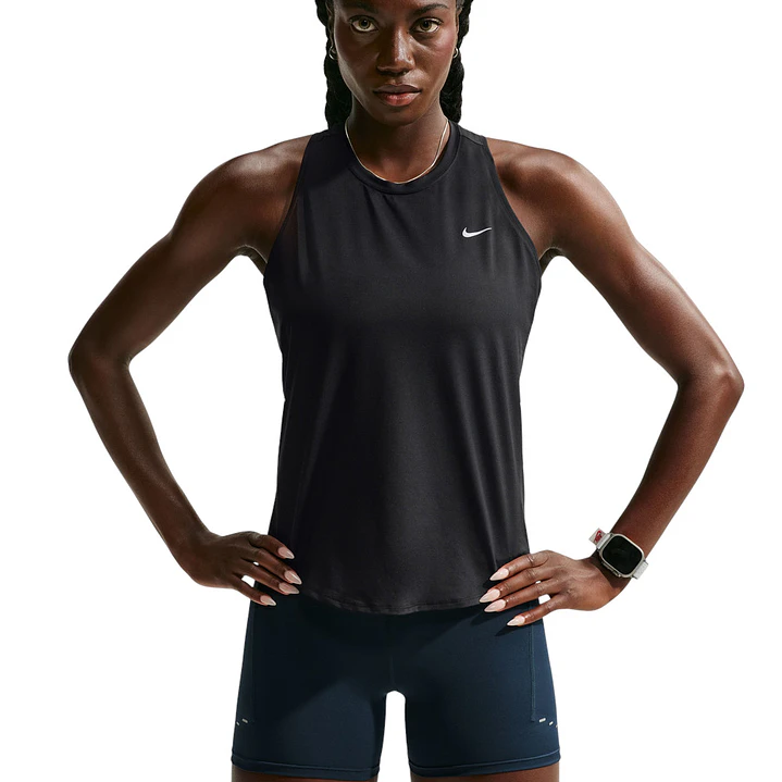 Camiseta Sin Mangas Nike Swift Mujer-Negro 1