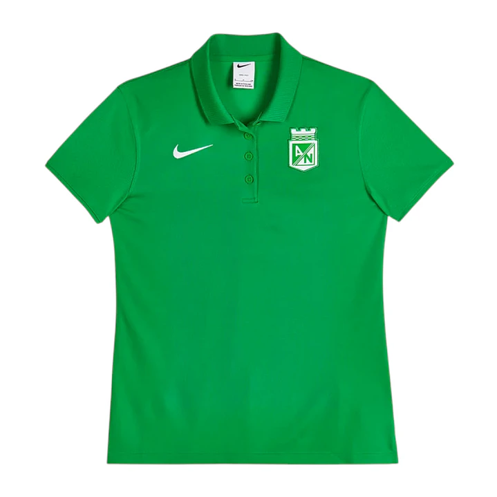 Camiseta Polo Nike Atletico Nacional 26 Mujer-Verde 3