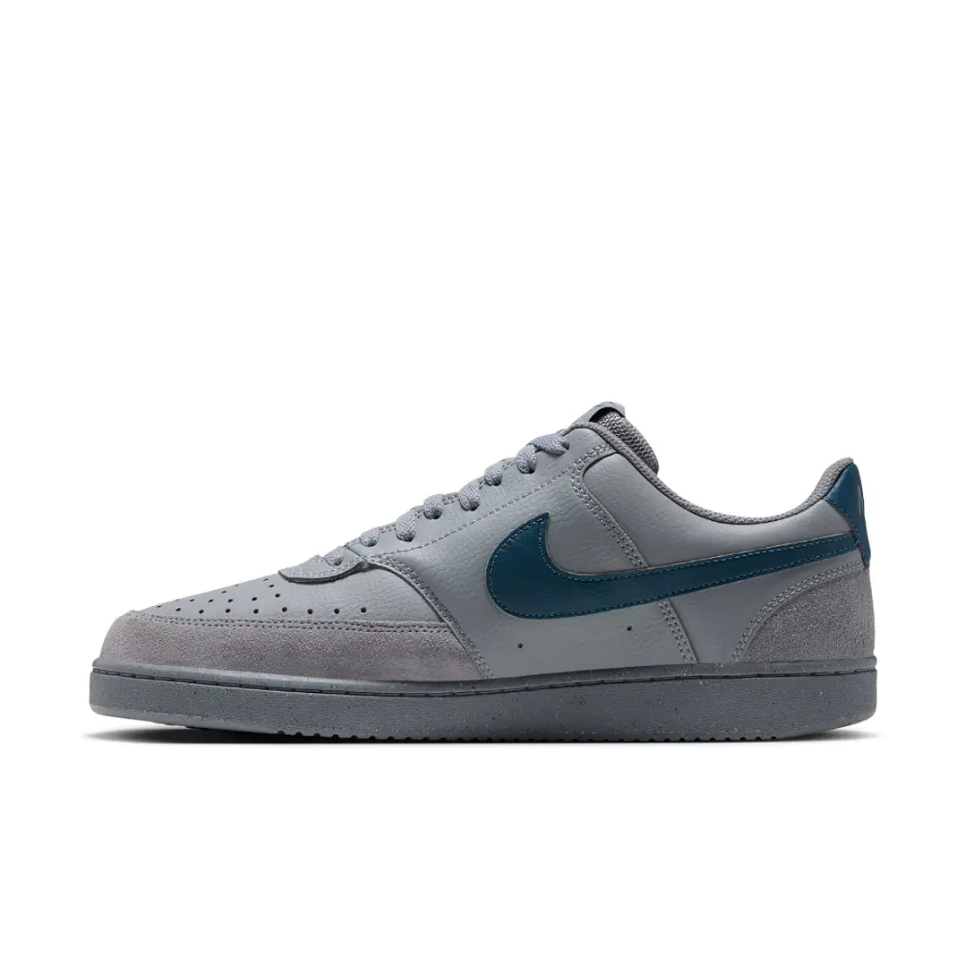 Tenis Nike Court Vision Low Suede Hombre-Beige 3