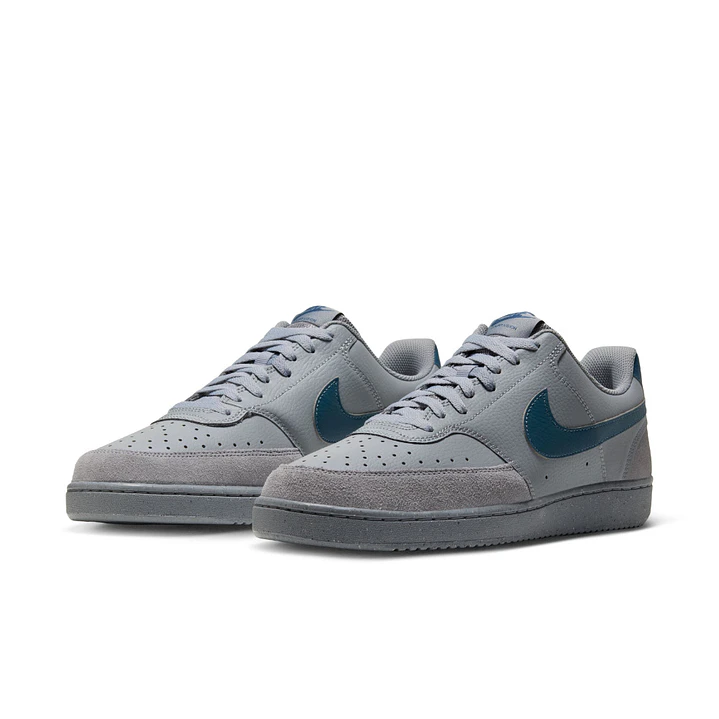 Tenis Nike Court Vision Low Suede Hombre-Beige 4