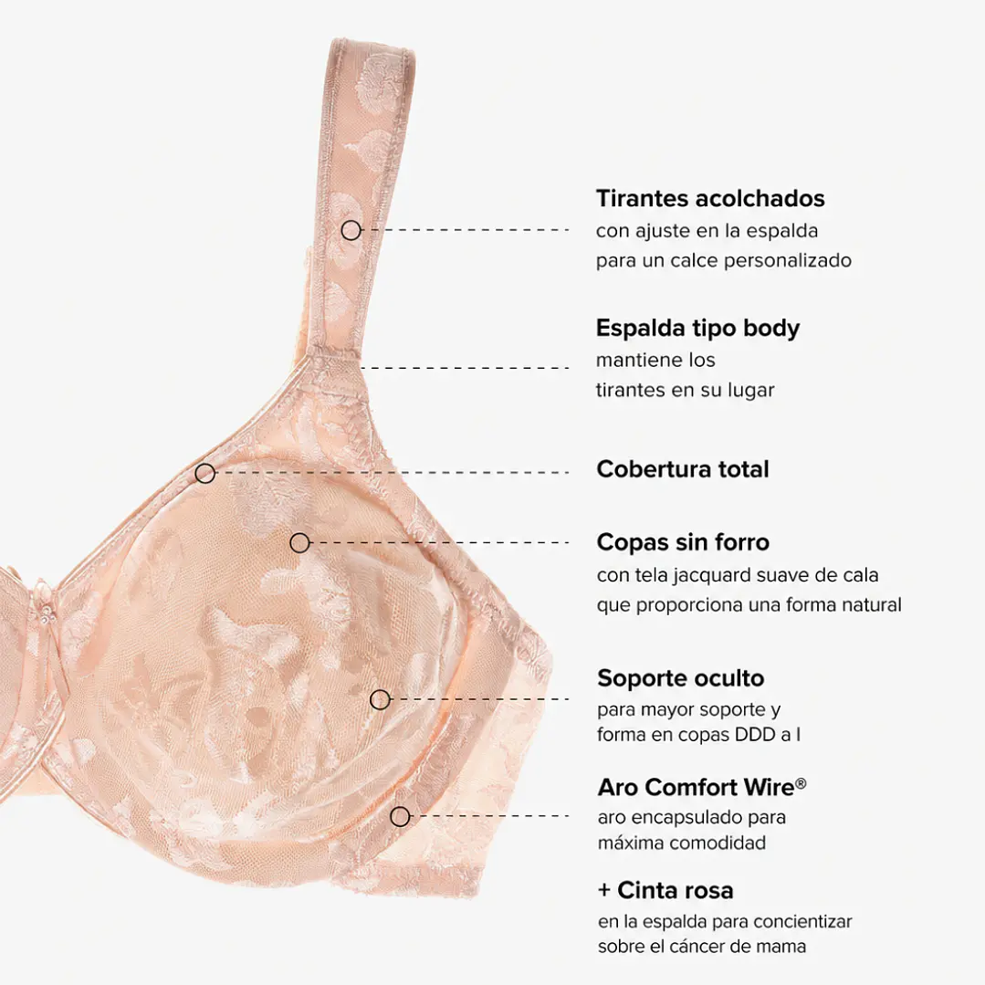 Brasier Wacoal Awareness-Rosa Claro 5
