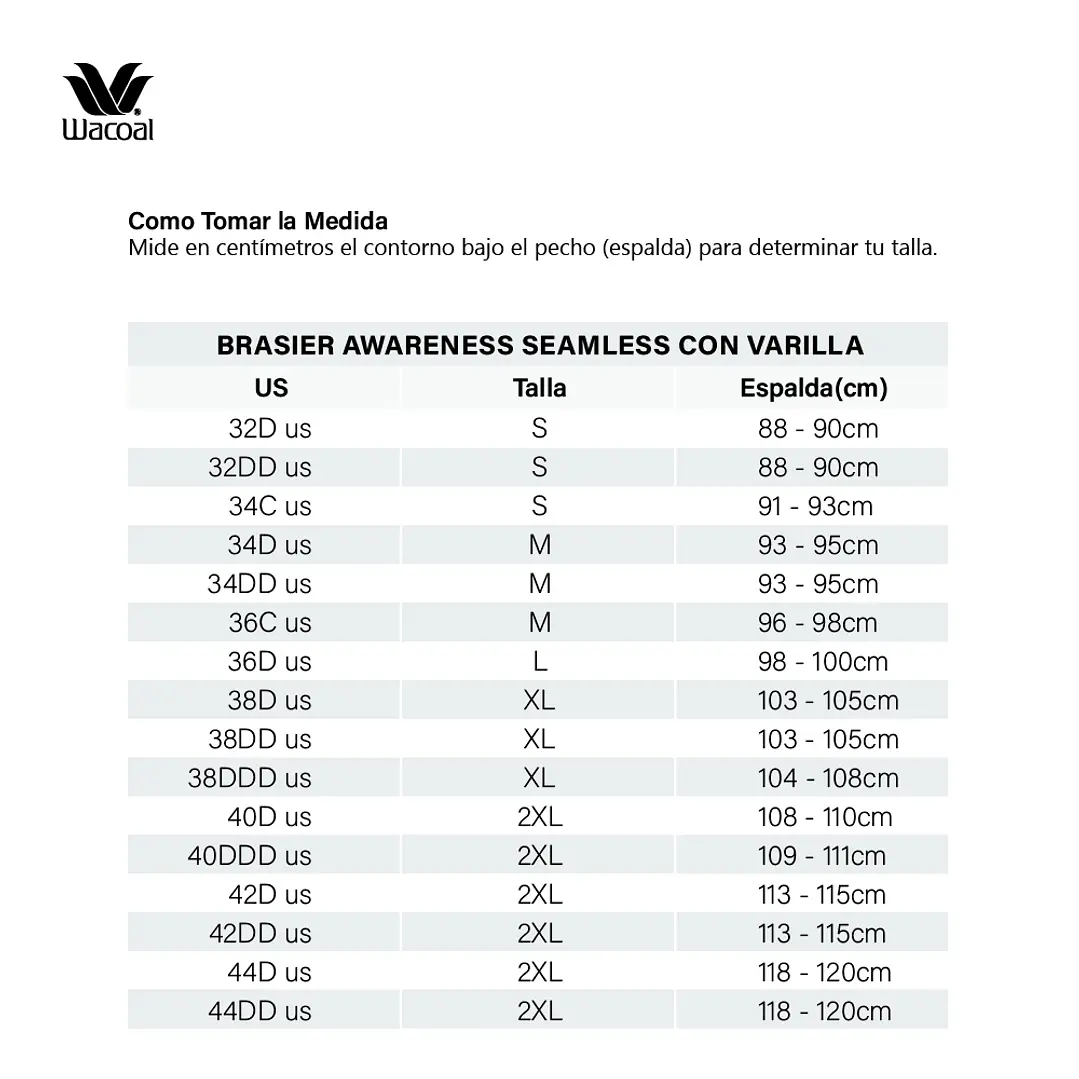 Brasier Wacoal Awareness-Marfil 6