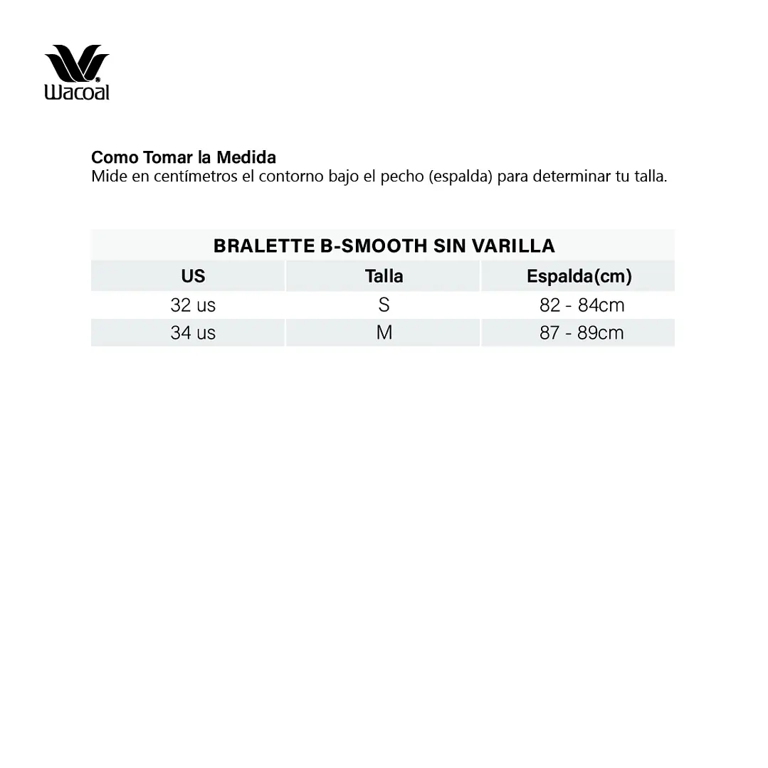 Top Wacoal B-Smooth-Negro 5