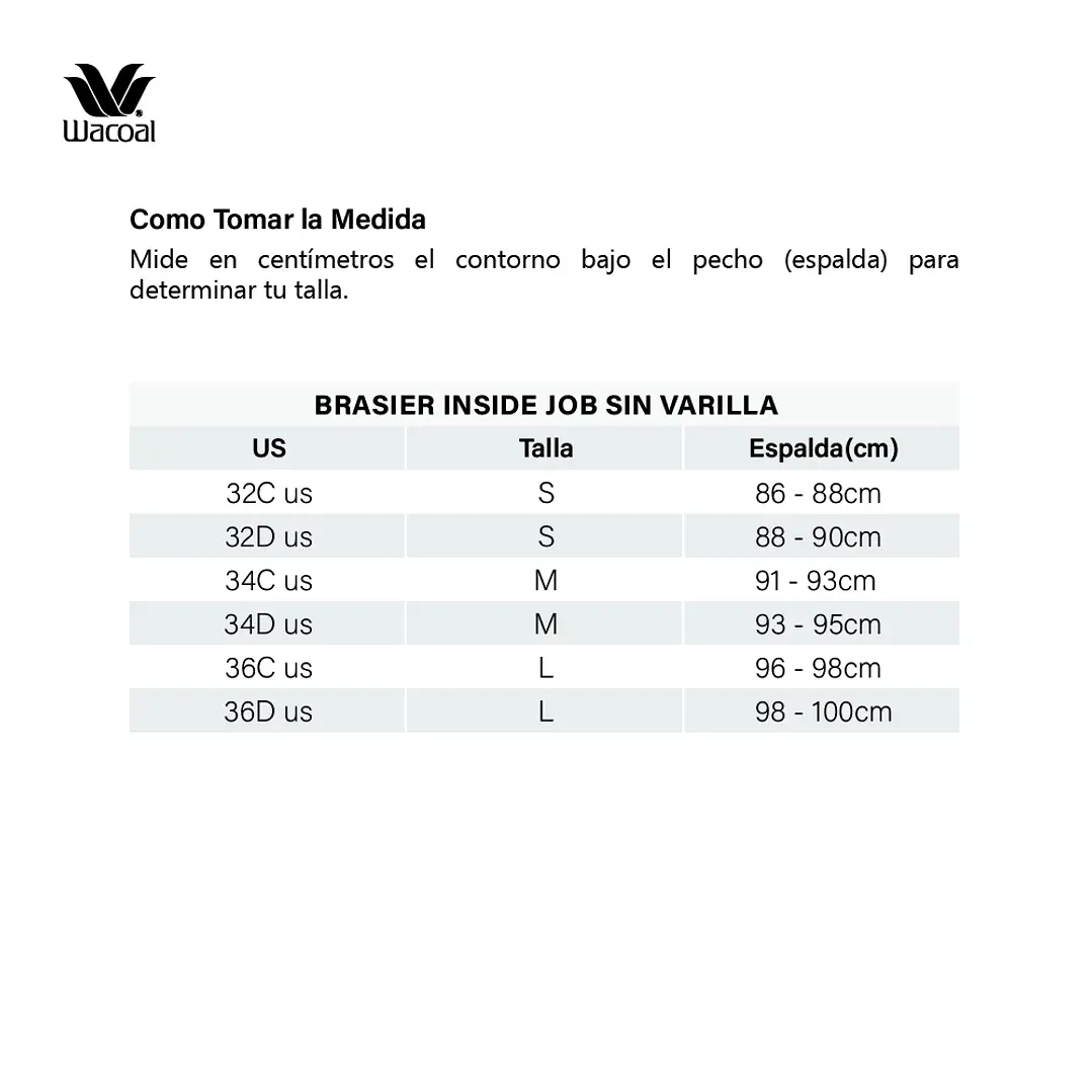 Brasier Wacoal Inside Job-Beige 6
