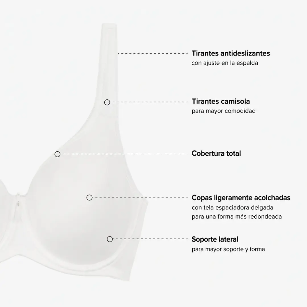 Brasier Wacoal Spacer Basic Beauty-Marfil 5