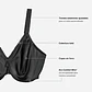 Brasier Wacoal Minimizador Simple Shaping-Negro - Miniatura 5