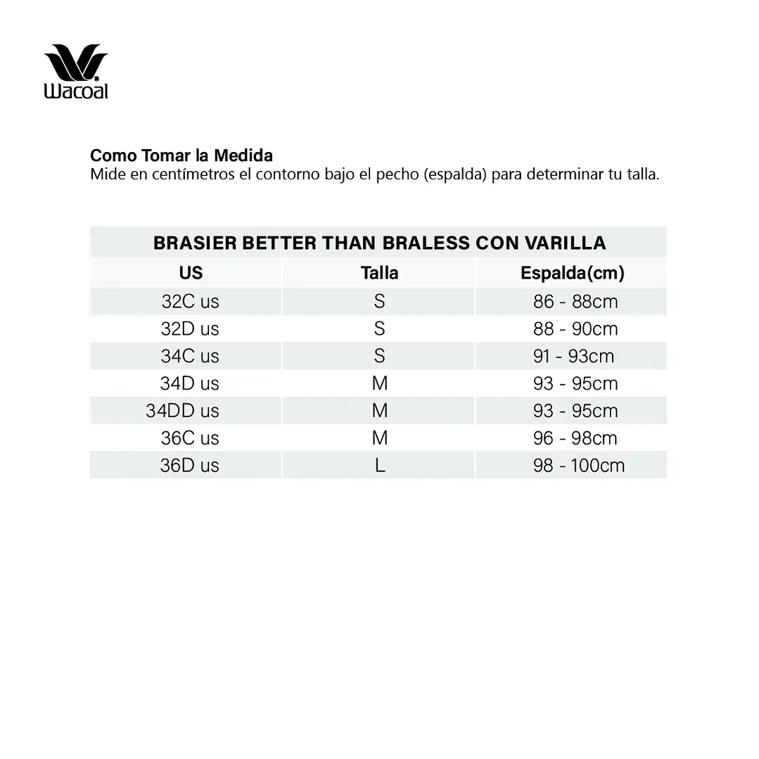Brasier Wacoal Better Than Braless-Cafe Claro 6