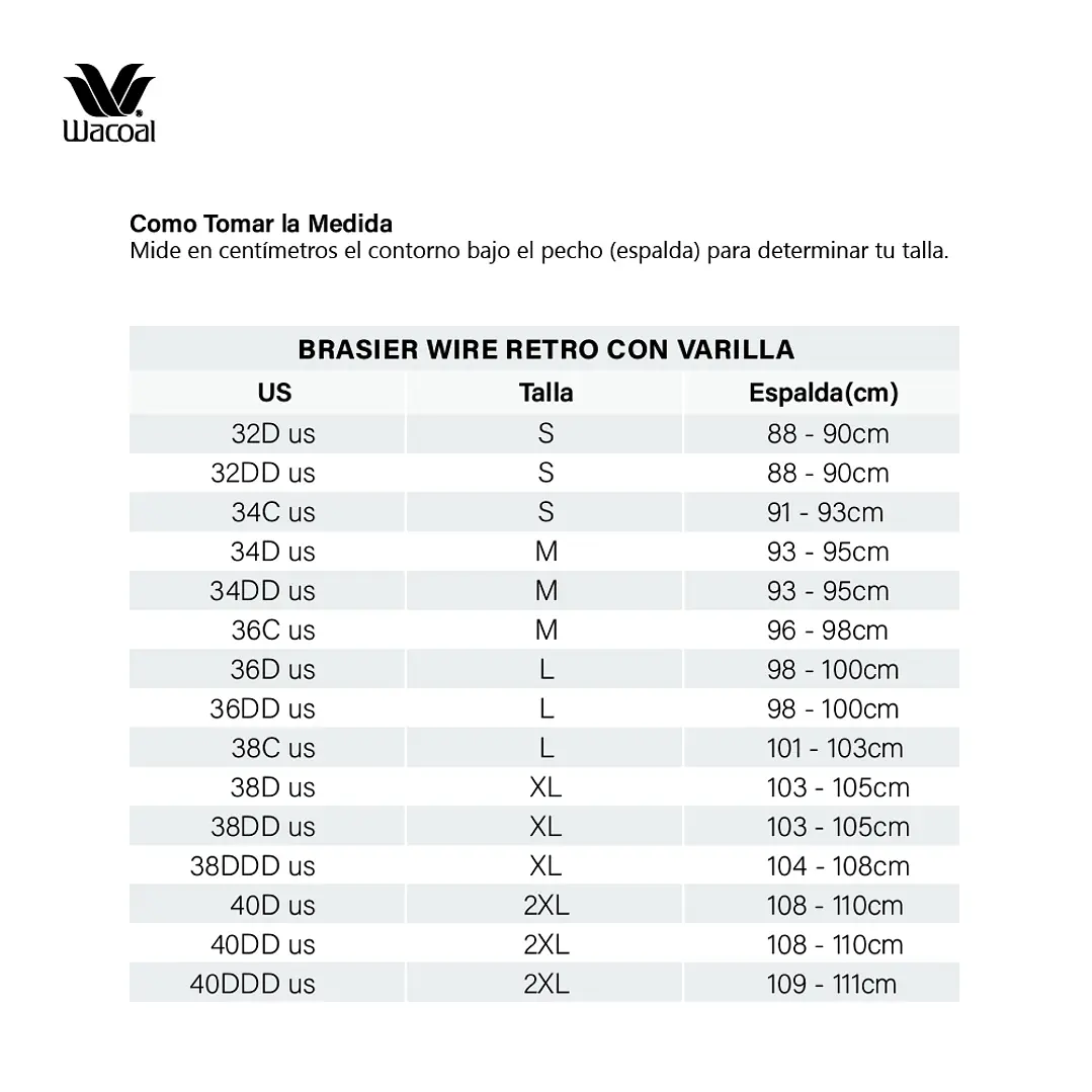 Brasier Wacoal Retro Chic-Gris 5