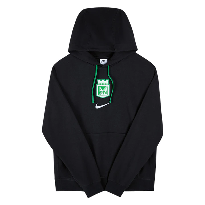 Hoodie Nike Atlético Nacional 2026 Mujer-Negro 1