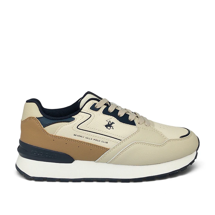 Tenis Beverly Hills Polo Club Borne Hombre-Beige 1