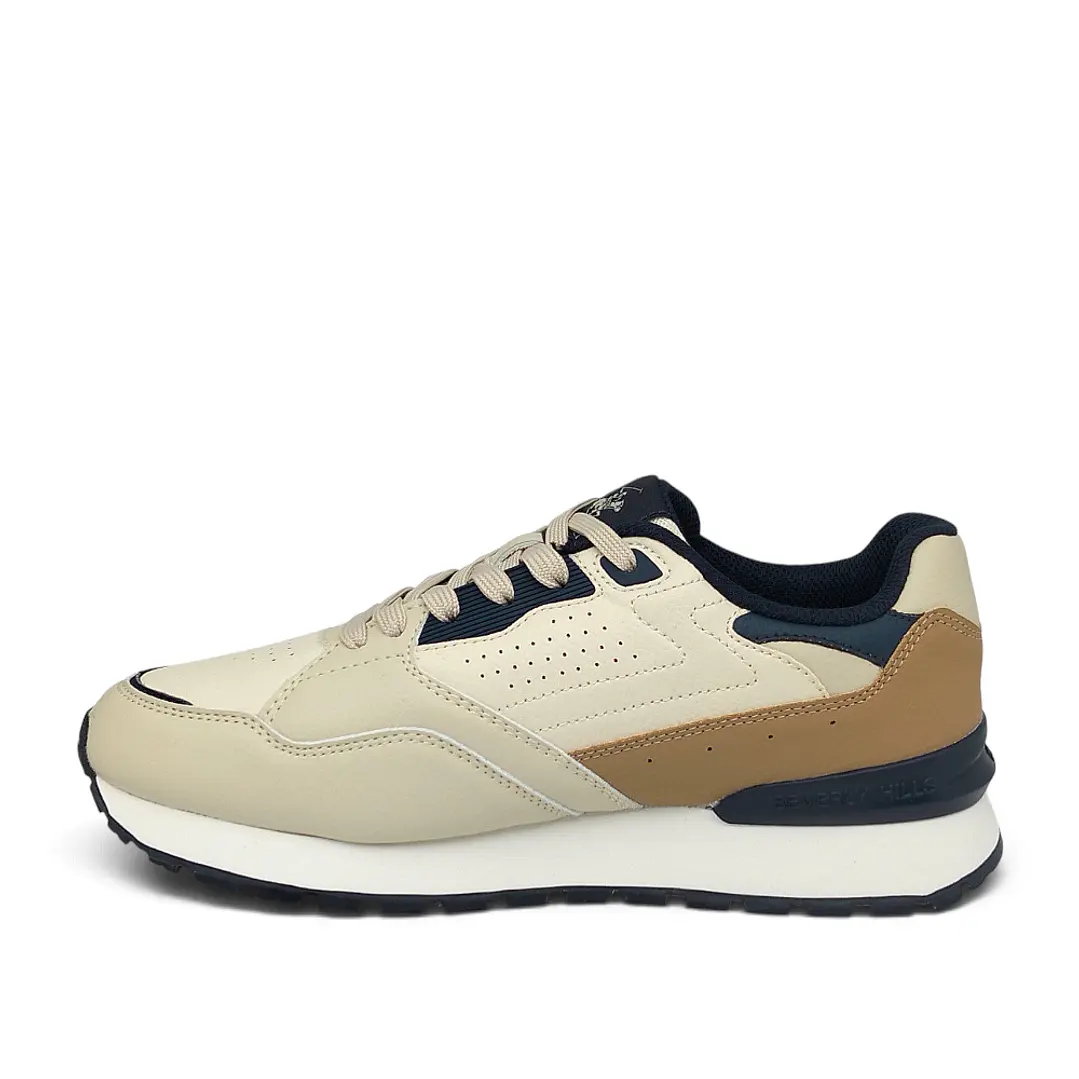 Tenis Beverly Hills Polo Club Borne Hombre-Beige 3