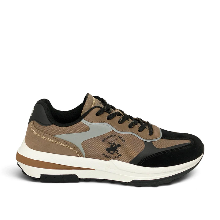 Tenis Beverly Hills Polo Club Baxter Hombre-Café Oscuro 1