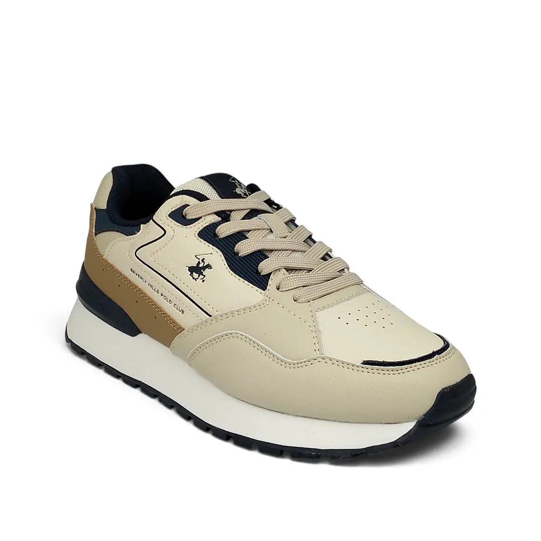 Tenis Beverly Hills Polo Club Borne Hombre-Beige 4