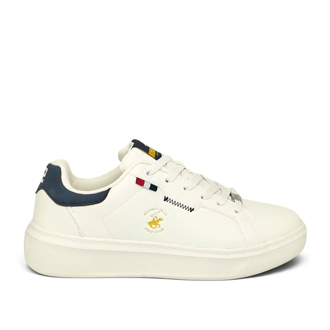 Tenis Beverly Hills Polo Club Modric Hombre-Blanco 1
