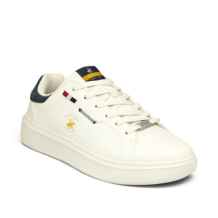 Tenis Beverly Hills Polo Club Modric Hombre-Blanco 4