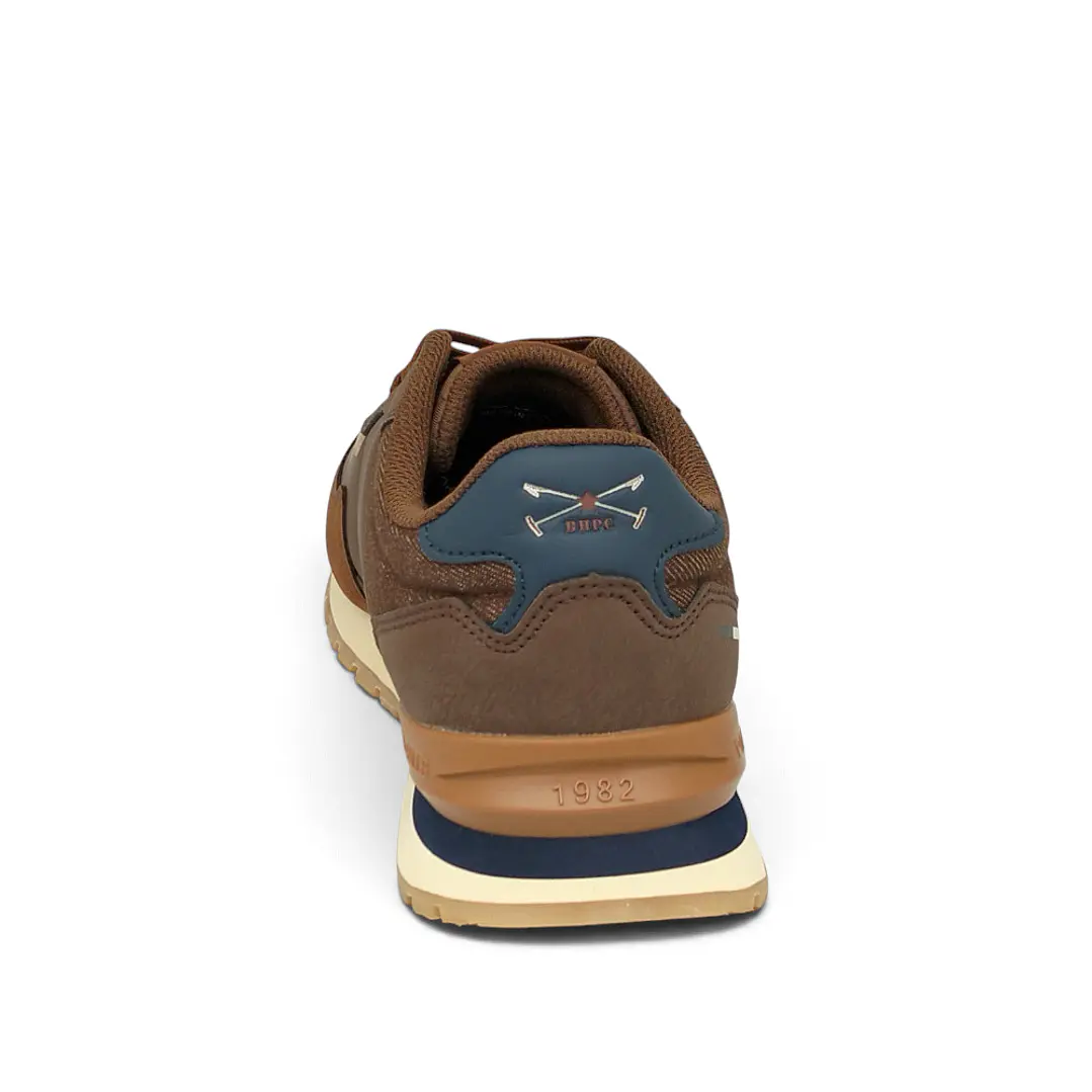 Tenis Beverly Hills Polo Club Runner Hombre-Café 5
