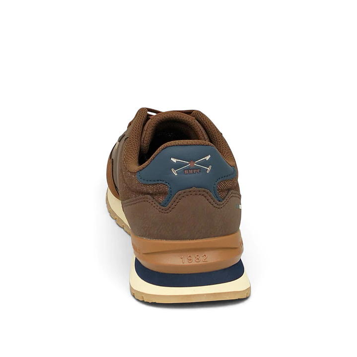 Tenis Beverly Hills Polo Club Runner Hombre-Café 5