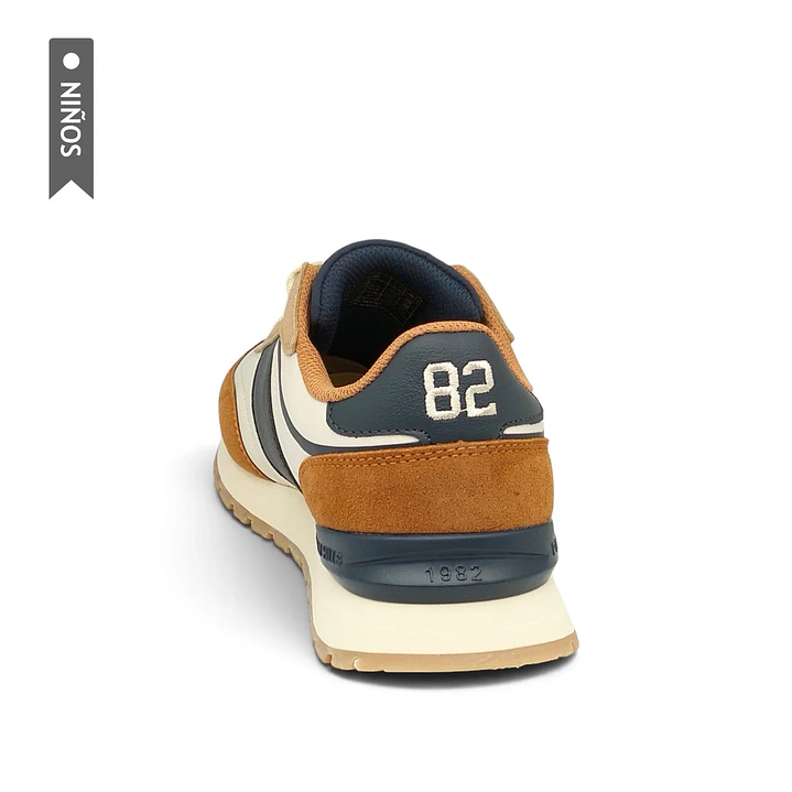 Tenis Beverly Hills Polo Club Furla Niño-Beige 5
