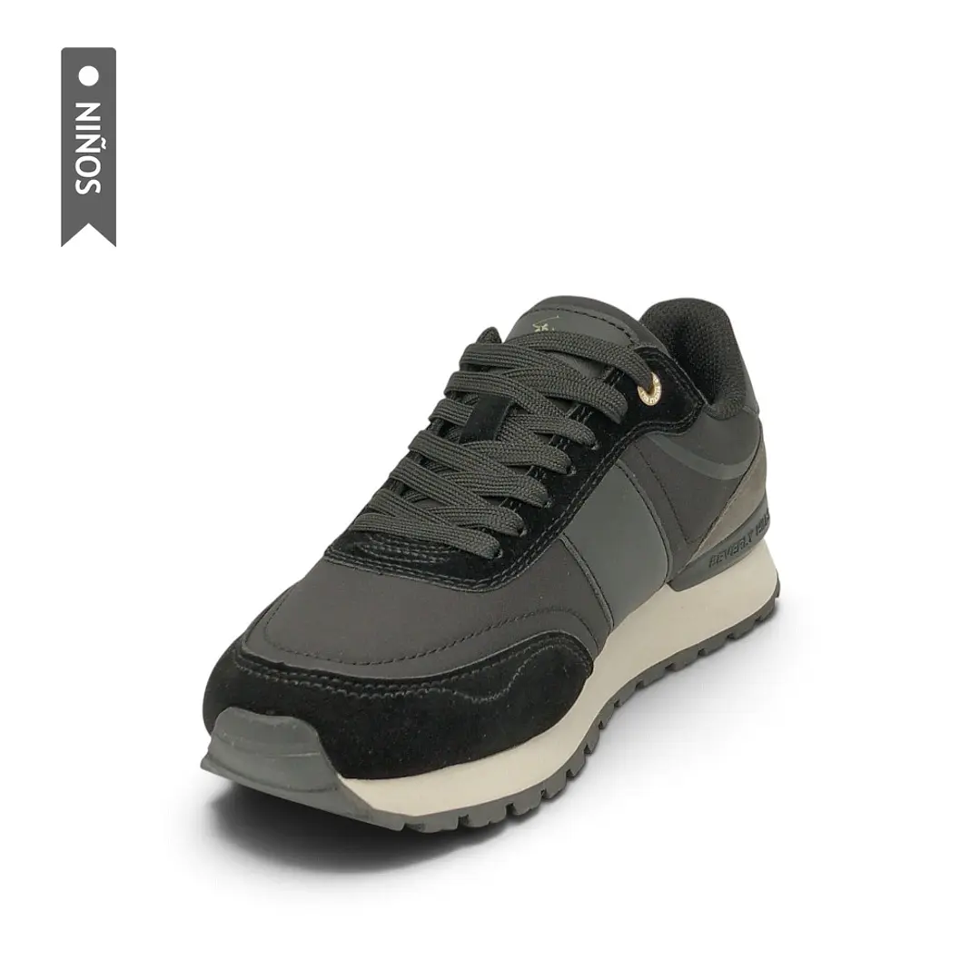 Tenis Beverly Hills Polo Club Furla Niño-Negro 4