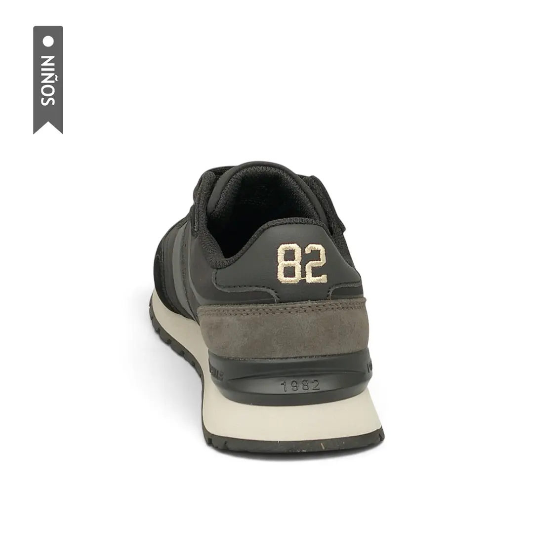 Tenis Beverly Hills Polo Club Furla Niño-Negro 5