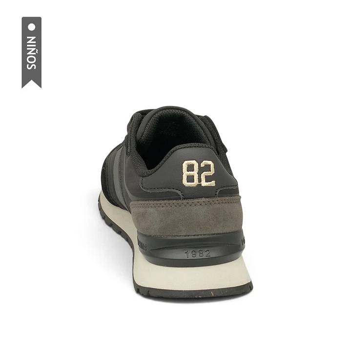 Tenis Beverly Hills Polo Club Furla Niño-Negro 5