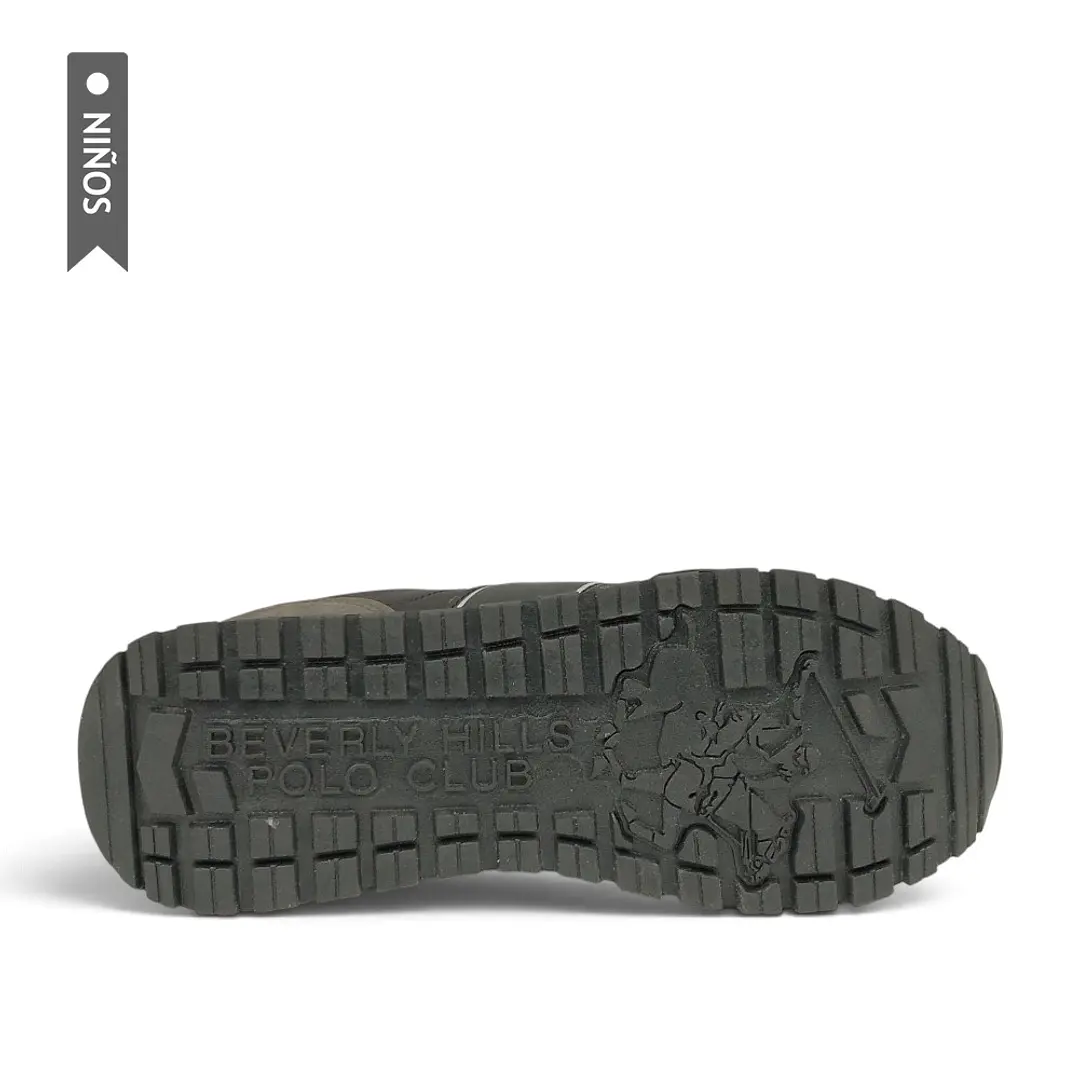Tenis Beverly Hills Polo Club Furla Niño-Negro 6