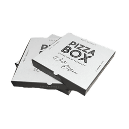 Caja PIZZA BOX White Edition 50 unidades