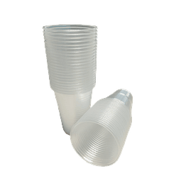 Vaso Plástico Transparente Bebidas Frías PP 100 unidades