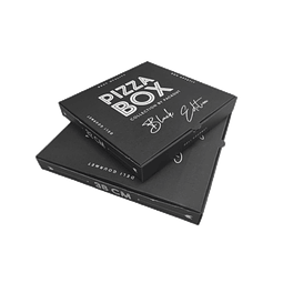 Caja PIZZA BOX Black Edition PACKOUT 50 unidades