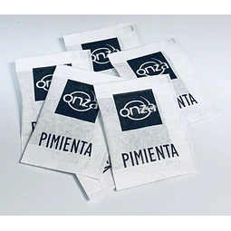 Caja Sachet Pimienta Negra ONZA  0.5 grs. 