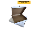 OFERTA MAYORISTA!!! Caja Pizza Blanca Cartón Corrugado 500 unidades