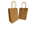 Bolsa Kraft con Manilla 100 unidades