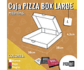 OFERTA CYBER!!!   Caja PIZZA BOX Black Edition 300 unidades