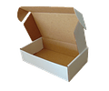 OFERTA CYBER!!  Caja Cartón Multiuso Autoarmable Blanca  300 unidades